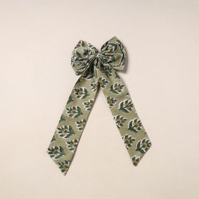 Handmade Fabric Bow Hair Clip