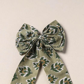 Handmade Fabric Bow Hair Clip