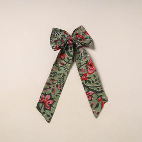 Handmade Fabric Bow Hair Clip