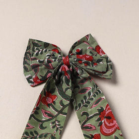 Handmade Fabric Bow Hair Clip