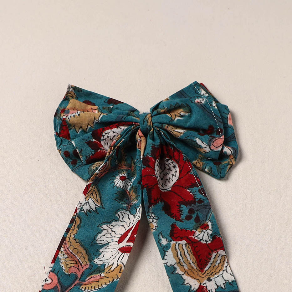 Handmade Fabric Bow Hair Clip