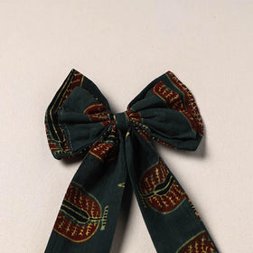 Handmade Fabric Bow Hair Clip