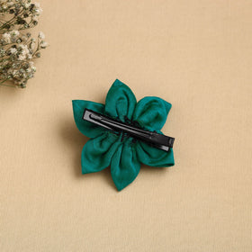  Handmade Fabric Flower Hair Clip Online in India