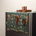 Handmade fridge top cover with multiple pockets 01