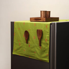 Handmade fridge top cover with multiple pockets 02