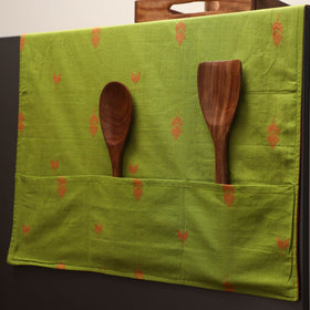 Handmade fridge top cover with multiple pockets 02