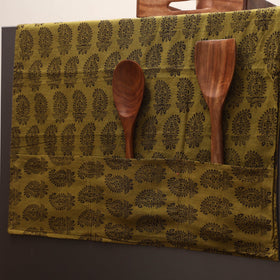 Handmade fridge top cover with multiple pockets 102