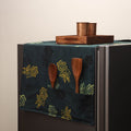 Handmade fridge top cover with multiple pockets 24