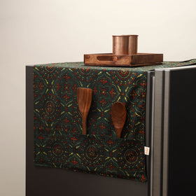 Handmade fridge top cover with multiple pockets 33