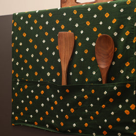 Handmade fridge top cover with multiple pockets 55