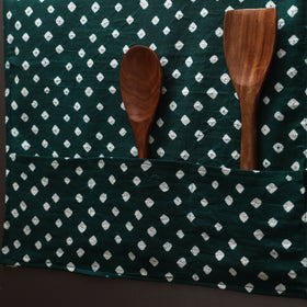 Handmade fridge top cover with multiple pockets 90