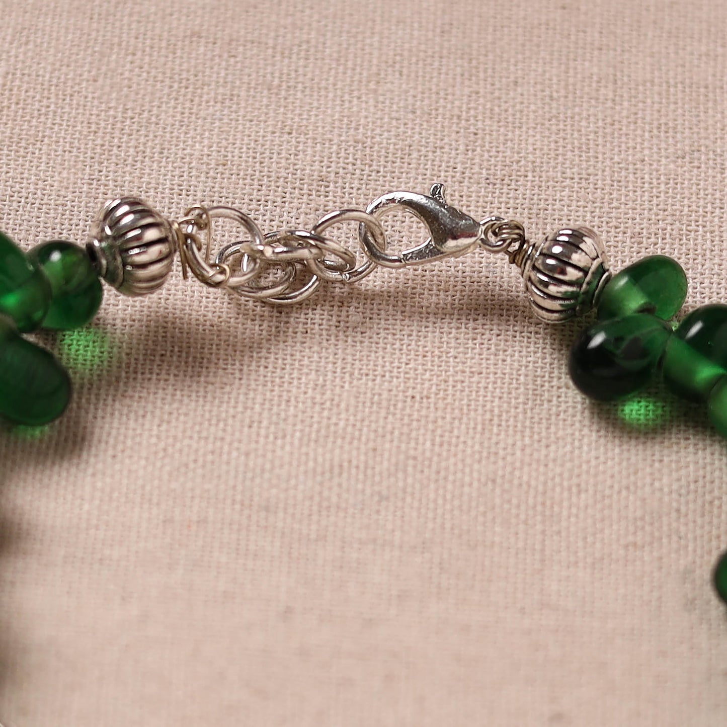 Buy Handmade German Silver Beaded Bracelet 