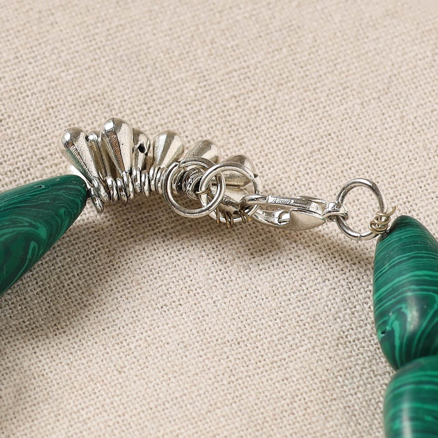 Buy Handmade German Silver Beaded Bracelet Online