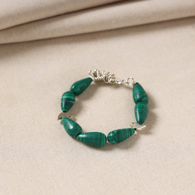 Buy Handmade German Silver Beaded Bracelet Online