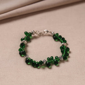 Buy Handmade German Silver Beaded Bracelet 