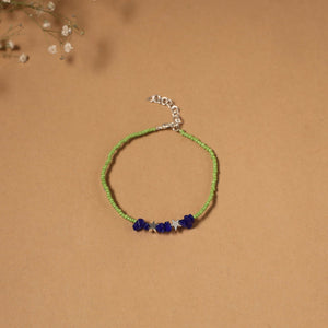 Handmade gs bead work anklet 06 - handcrafted