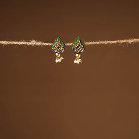 Handmade Kundan Work Earrings