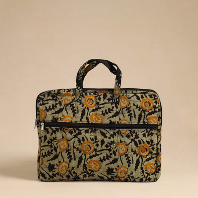  Handmade Quilted Cotton Laptop Bag