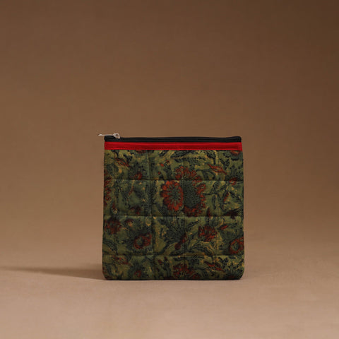 Handmade quilted utility pouch 02 - handcrafted