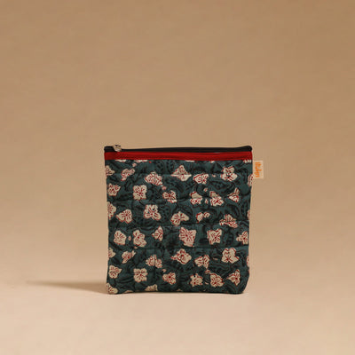 Handmade quilted utility pouch 04 - handcrafted