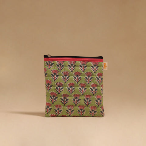 Handmade quilted utility pouch 10 - handcrafted