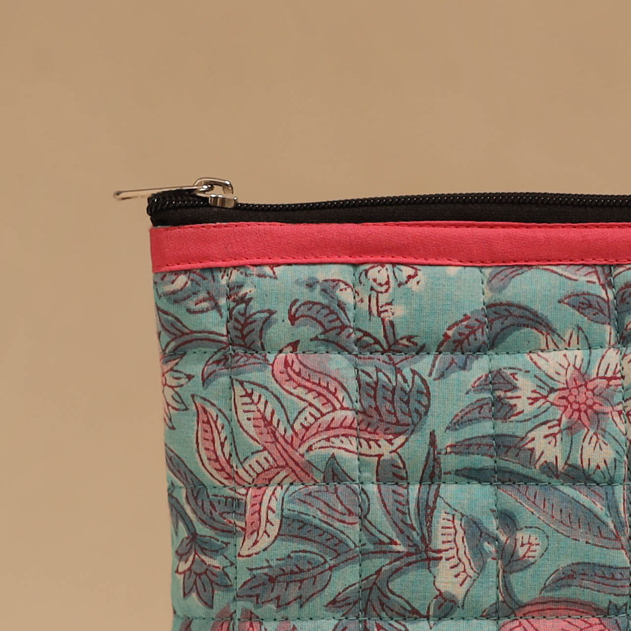 Handmade quilted utility pouch 14 - handcrafted