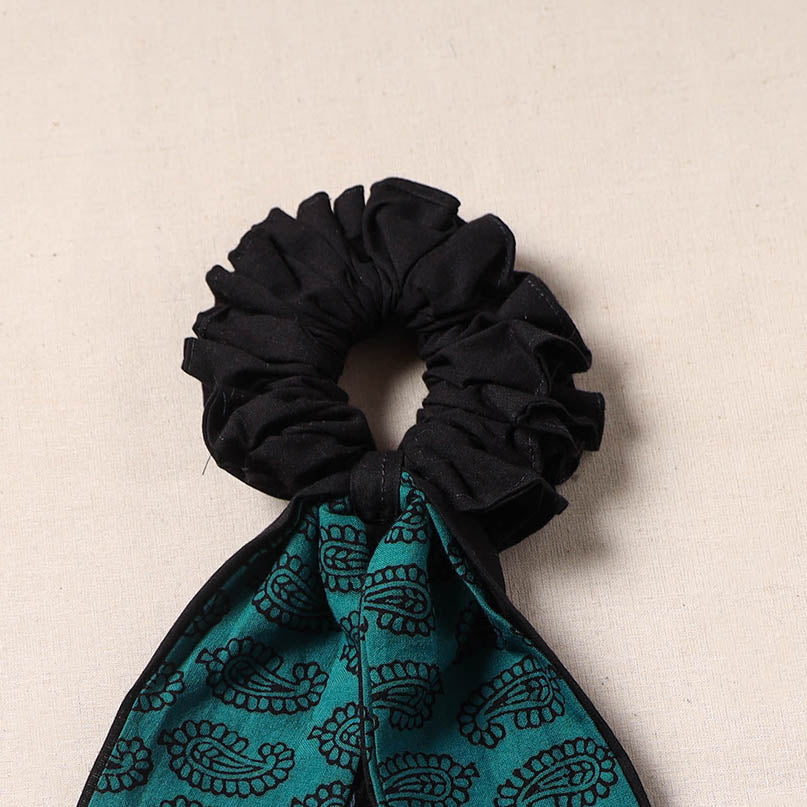 Handmade rubber band/scarf scrunchie 15 - handcrafted