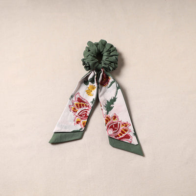 Handmade rubber band/scarf scrunchie 16 - handcrafted