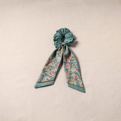 Handmade rubber band/scarf scrunchie 21 - handcrafted