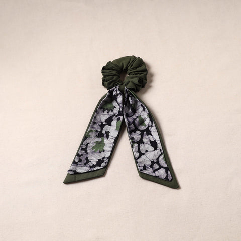 Handmade rubber band/scarf scrunchie 56 - handcrafted