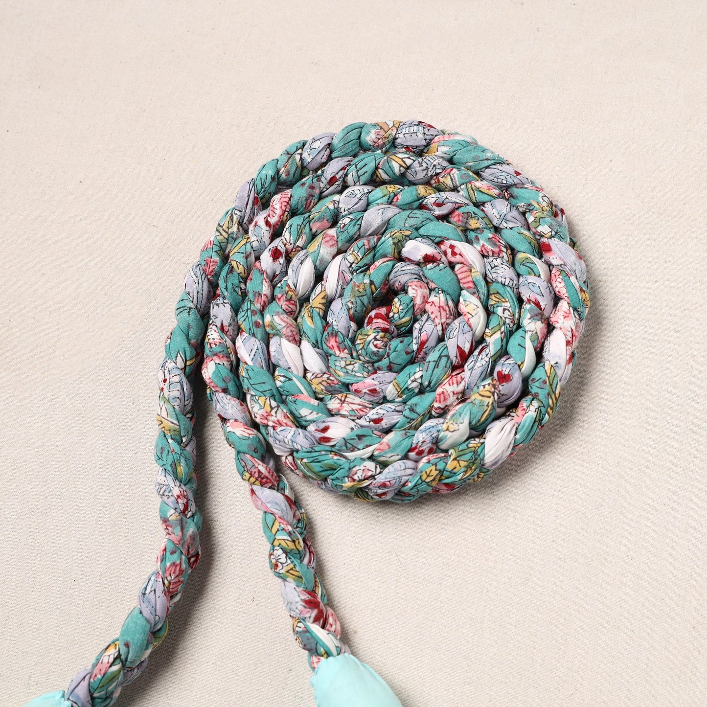  Handmade Upcycled Fabric Skipping Rope
