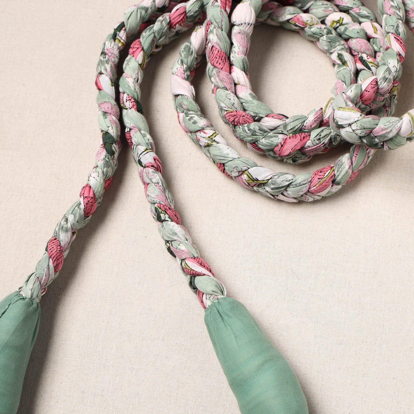  Handmade Upcycled Fabric Skipping Rope