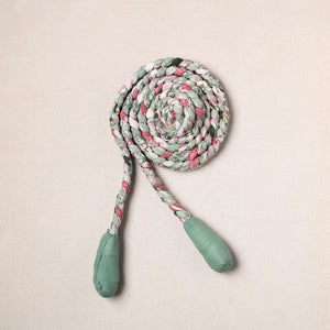  Handmade Upcycled Fabric Skipping Rope