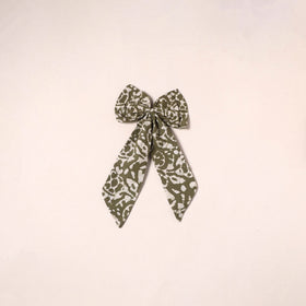 Handmade women’s bow hair clip 30 - handcrafted