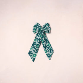 Handmade women’s bow hair clip 35 - handcrafted