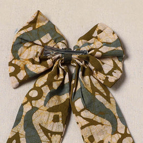 Handmade women’s bow hair clip 42 - handcrafted