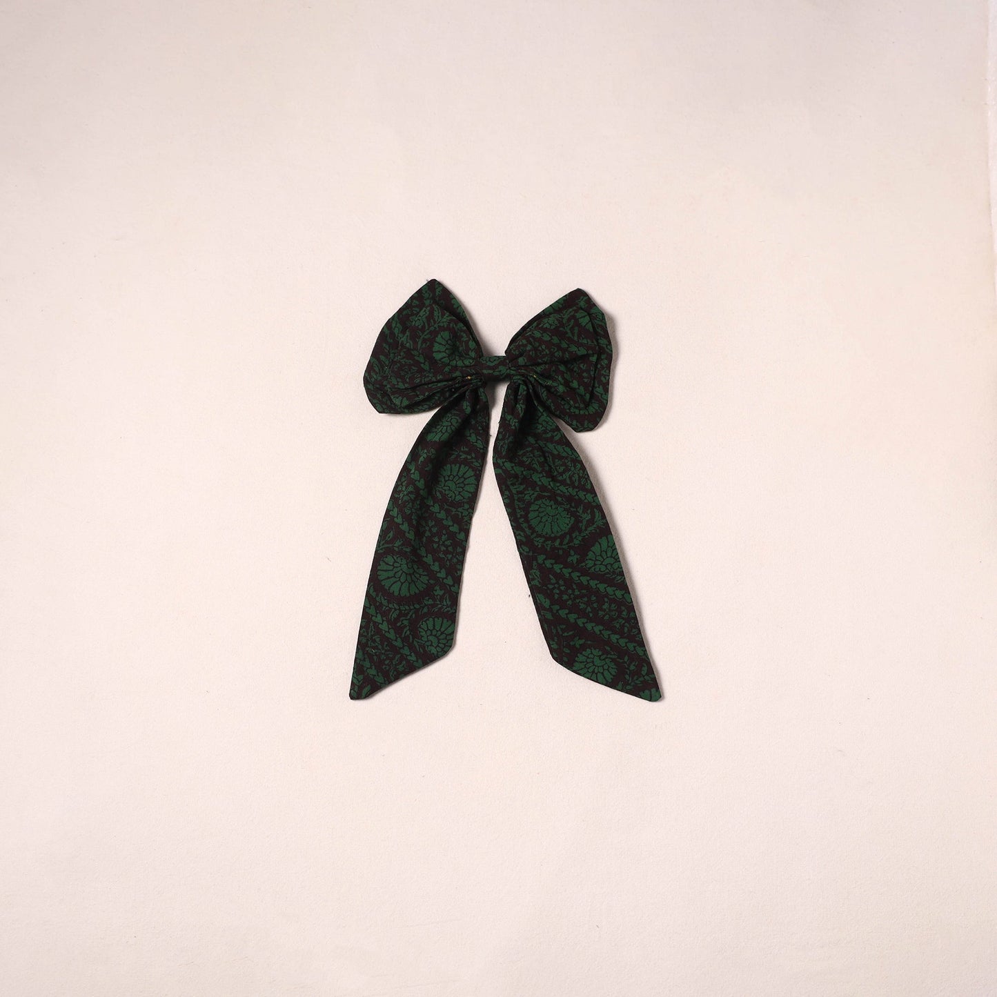 Handmade women’s bow hair clip 45 - handcrafted
