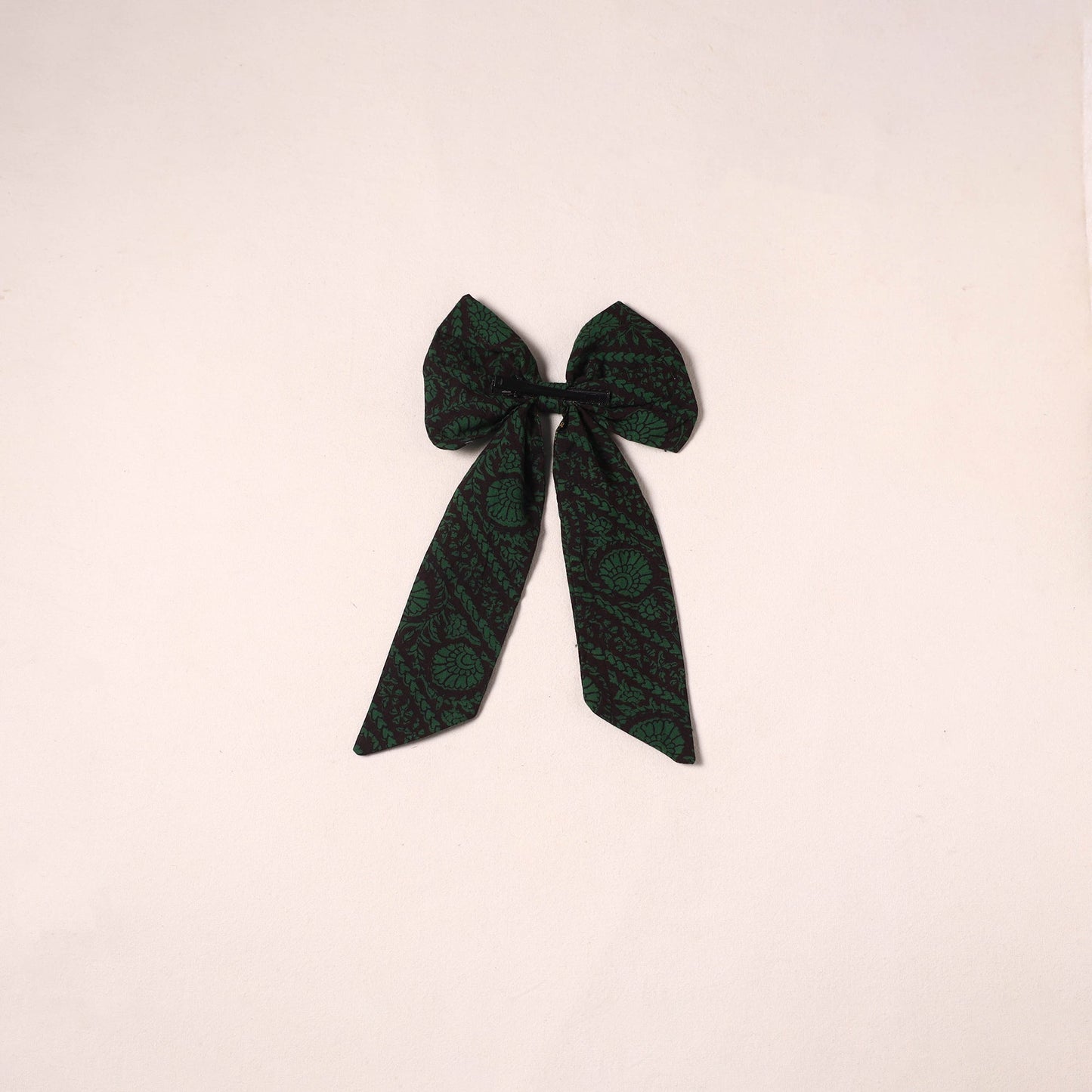 Handmade women’s bow hair clip 45 - handcrafted