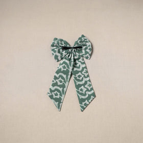 Handmade women’s bow hair clip 48 - handcrafted
