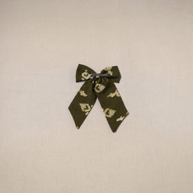 Handmade women’s bow hair clip 68 - handcrafted