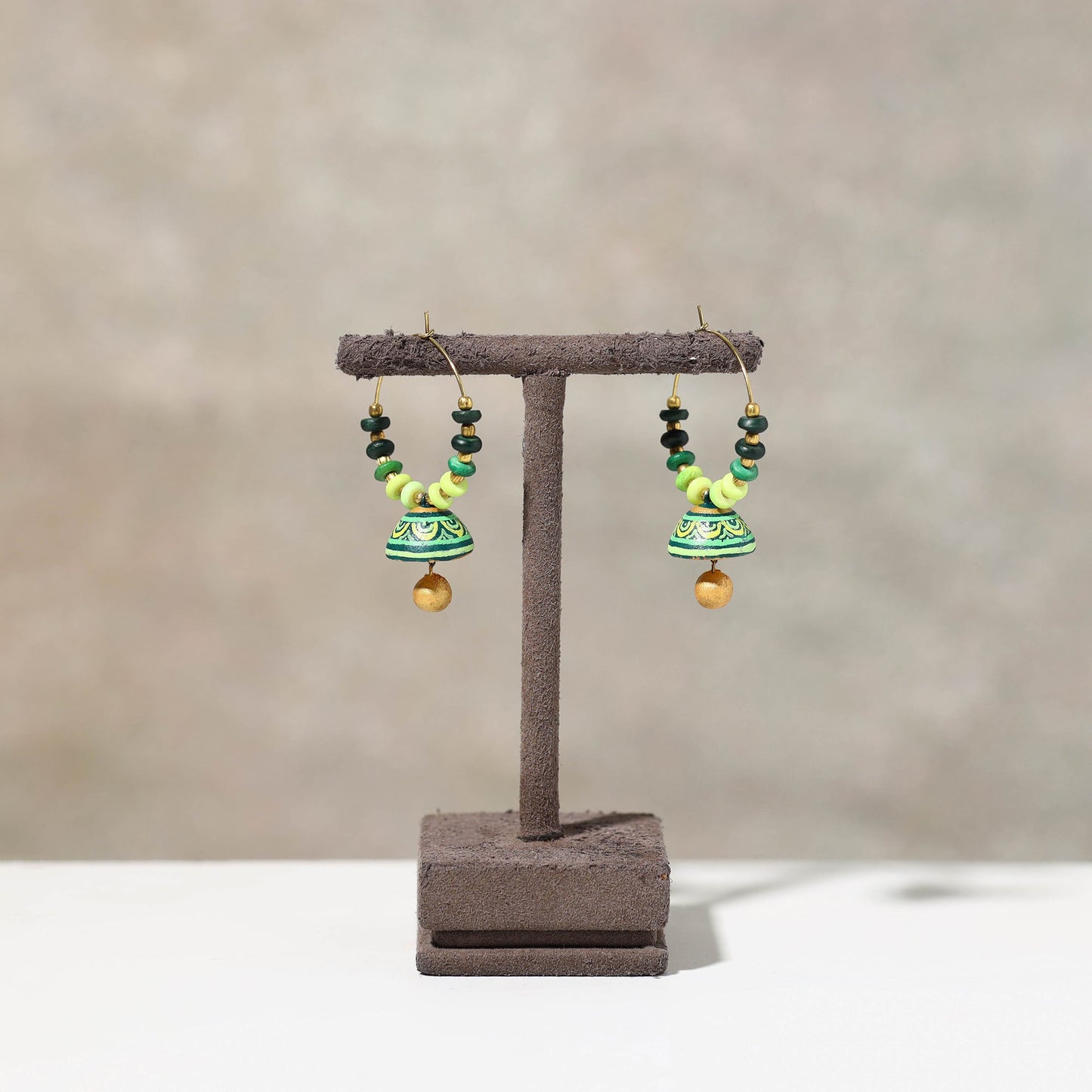  Handpainted Terracotta Miniature Earrings