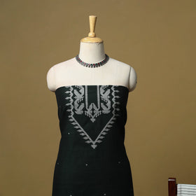 Handspun handloom phulia jamdani fine cotton 2pc unstitched