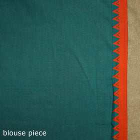Green - handwoven cotton begumpuri saree 24 - handcrafted