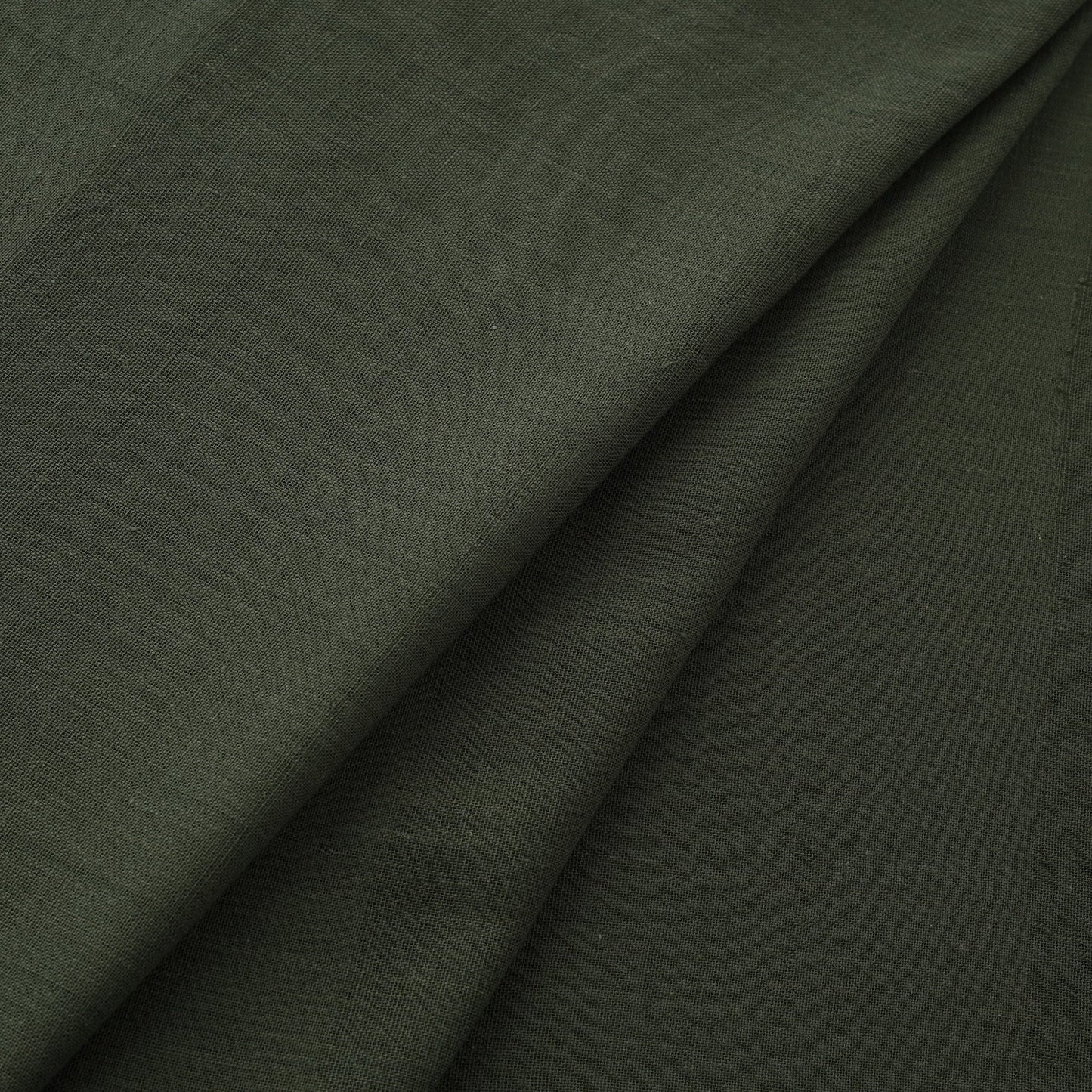 Green - handwoven organic kala cotton fabric 03