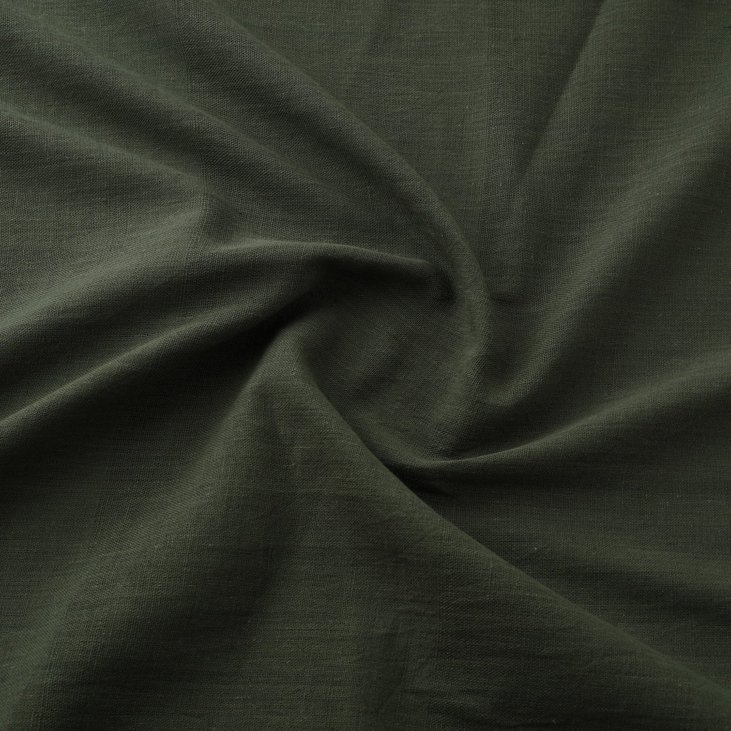 Green - handwoven organic kala cotton fabric 03