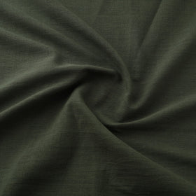 Green - handwoven organic kala cotton fabric 03