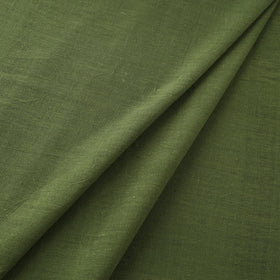 Green Handwoven Organic Kala Cotton Fabric