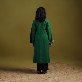Handwoven sozni hand embroidered kashmiri merino wool