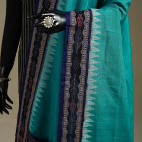 Green - ikat handloom cotton sambalpuri dupatta 53