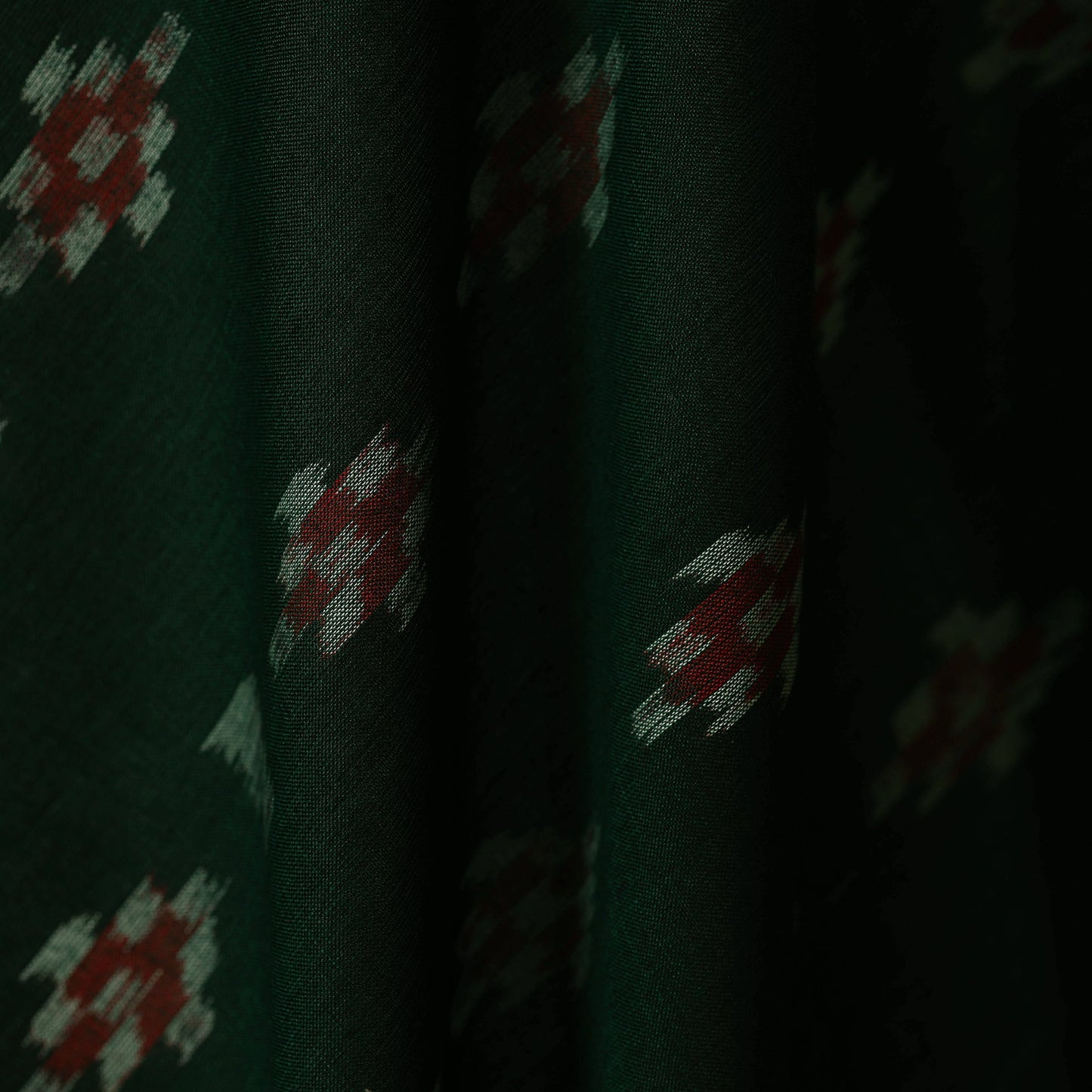 Ikat handloom cotton sambalpuri fabric 04 - handcrafted